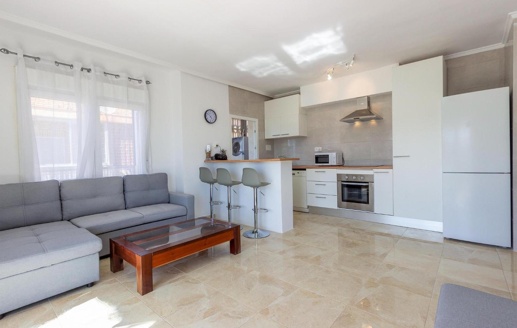 Cozy Apartment In Santa Pola With Kitchen Exterior foto